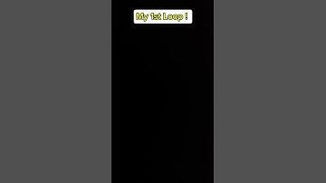 I made A loop ! first time #shorts #loop #loopshorts #loopvideo #looping #trend2025 #trend #fun