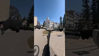 Manual and foot jam whip day #bike #streettrial