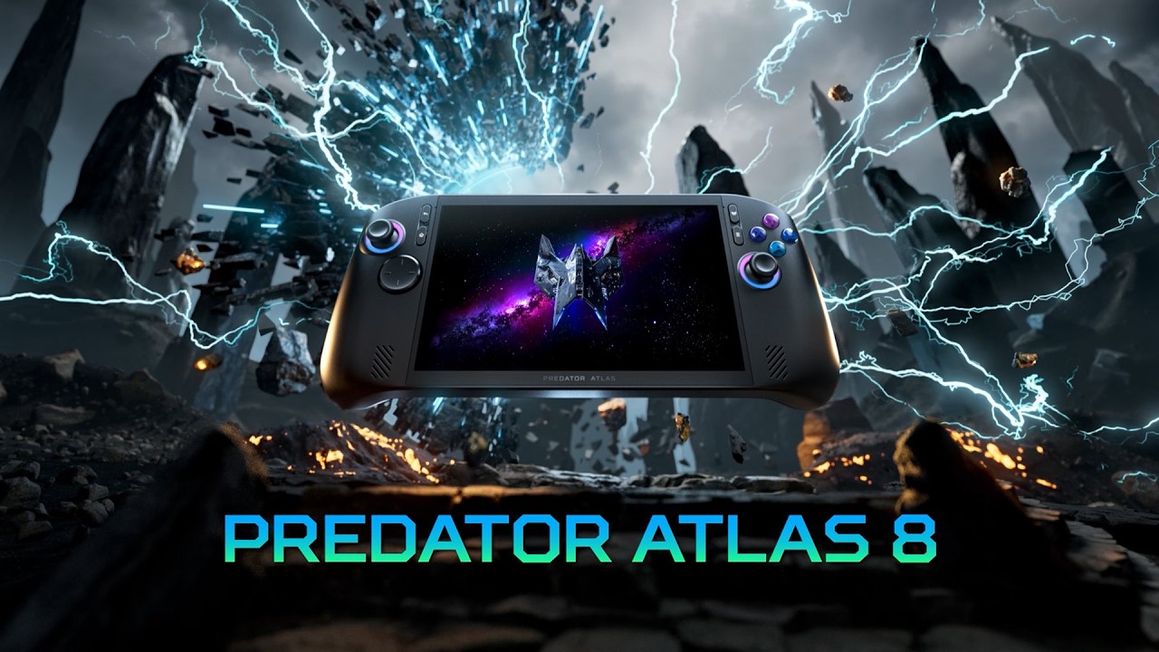 2026 Predator Atlas 8 | The Ultimate Gaming Handheld | Predator Gaming