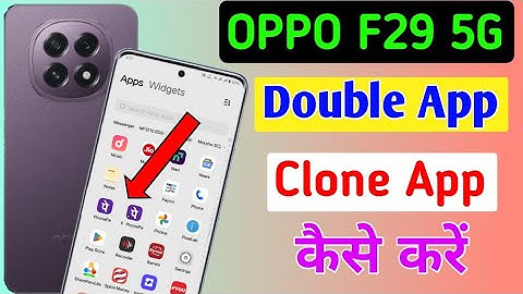 Oppo F29 5g me dual app kaise chalaye/how to dual app settings in oppo F29 5g/double app settings