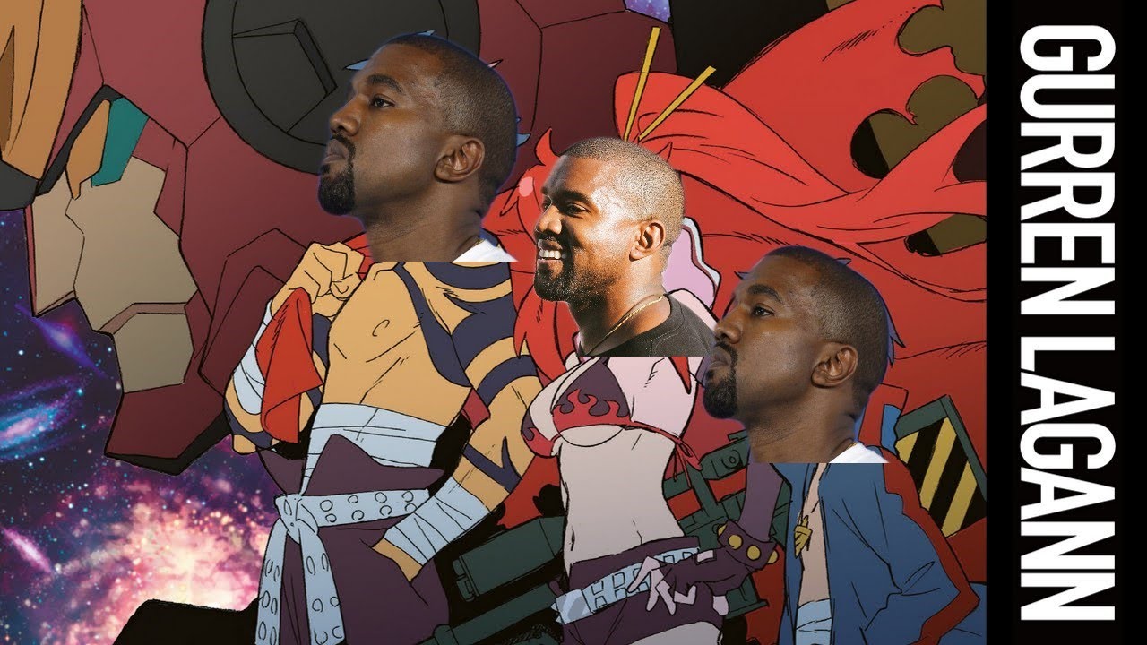 Kanye x Gurren Lagann