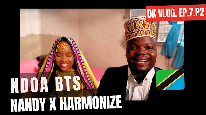 Nandy X Harmonize USEMI SINA | Behind The Scene - DK VLOG EP.7 P2