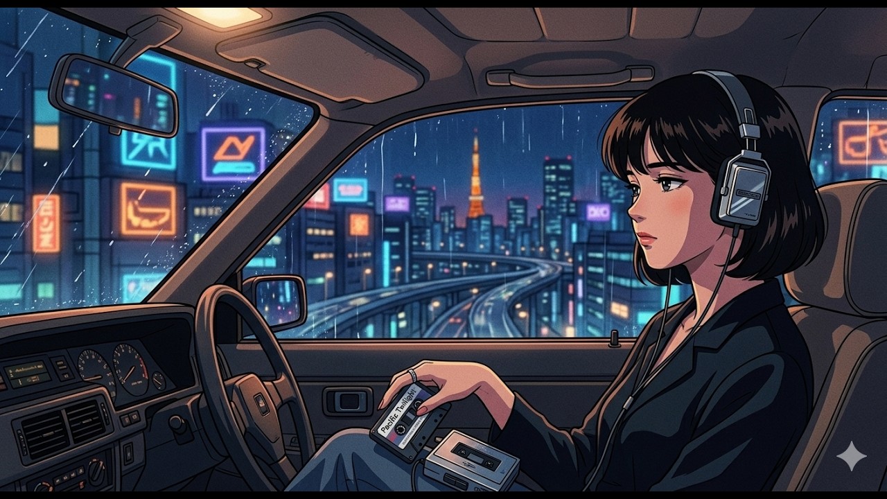 Timeless 1980s Japanese City Pop Mix 🌙 PACIFIC TWILIGHT [Night