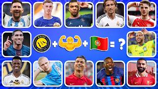 Guess The Football Player By Song Emoji Quiz Ronaldo, Mbappe, Neymar Jr. 2026