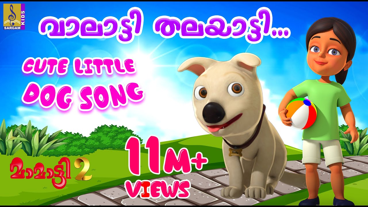    Latest Kids Animation Song  New Cartoon Dog Song  Mamatti  Valatti Thalayatti