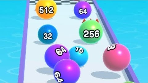 BALL RUN 2048  - All  Levels / Gameplay IOS  (Levels 268 -275).