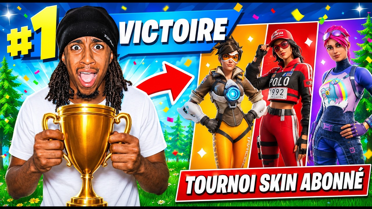 🔴[SHORT] TOURNOI SPÉCIAL ABONNÉS - QUI REPART AVEC UN SKIN ? 🏆