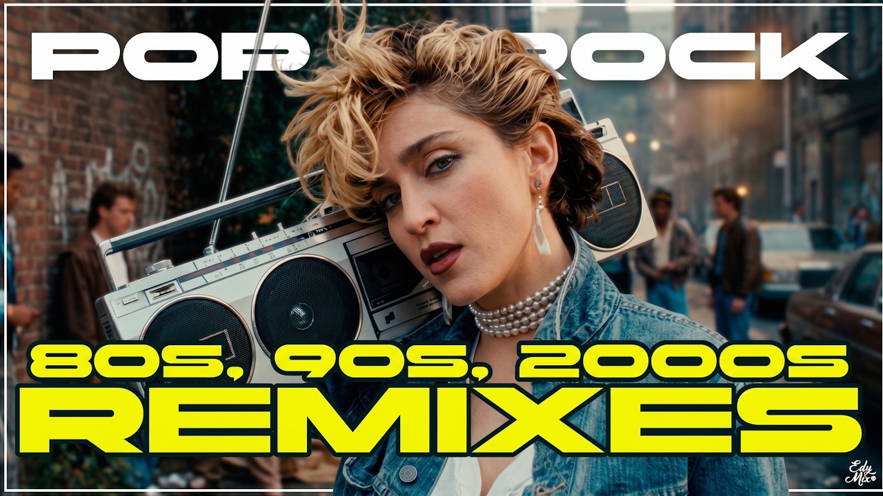 BEST of 80s, 90s \u0026 2000s Pop \u0026 Rock REMIXES | Non-Stop Hits Party Mix | DJ Edy Mix