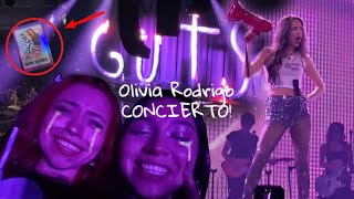 no van a creer lo que paso en el concierto de Olivia Rodrigo!!! GUTS World Tour 🦋💜