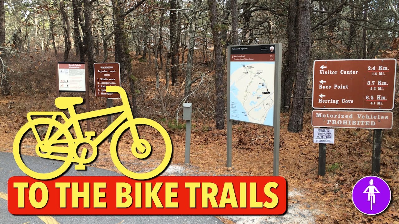 Ride a Bike to the Bike Trails in Provincetown YouTube