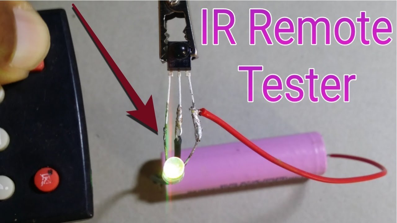 How to make IR Remote Tester
