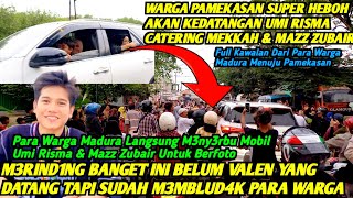 HEBOH❗KEDATANGAN UMI RISMA CATERING MEKKAH \u0026 MAZZ ZUBAIR SEPERTI ARTIS LAYAKNYA VALEN PULANG KAMPUNG