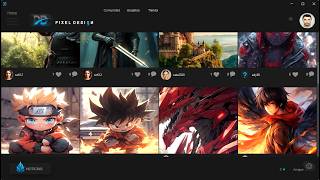 Famous Pixel Design — AI Art Platform that Evolves in Real Time Profile