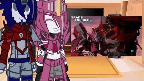 Autobot (tfp) react if elite one replace arcee in transformers prime!