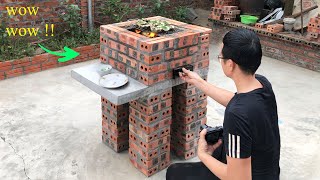 How to build a new style grill at home \ DIY