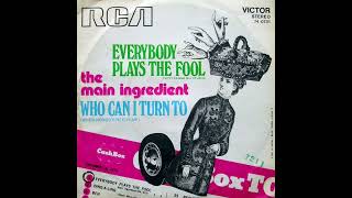 The Main Ingredient - Everybody Plays The Fool (Instrumental With Backing Vocals)