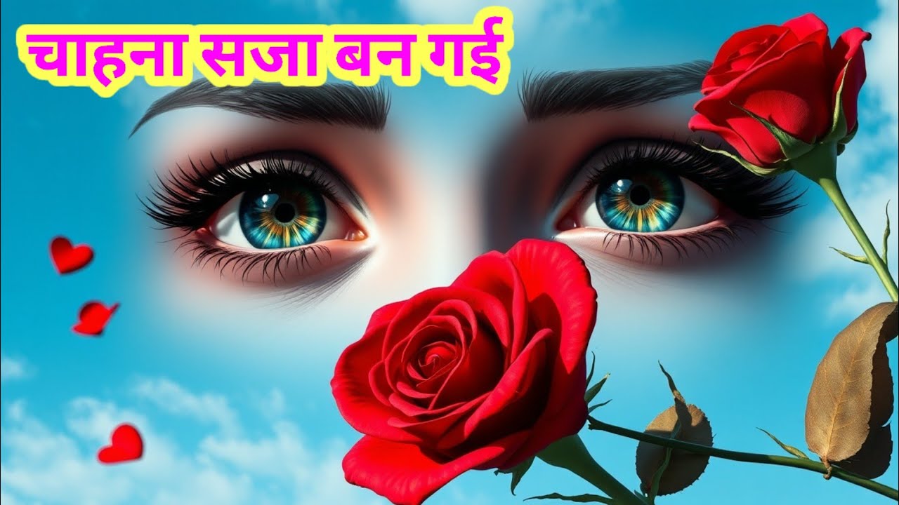 चाहना सजा बन गई// chahna saja ban gayi