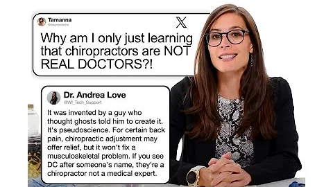 Did you know chiropractors are NOT real doctors?