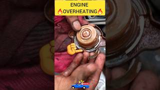 radiator water level goes down in car ENGINE overheating youtube short videos