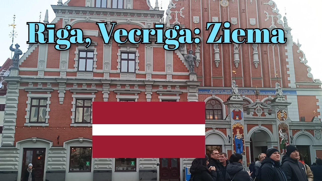 Rīga, Vecrīga: Ziema / Рига, Старый город (Рига): Зима 🎄🎄 - YouTube