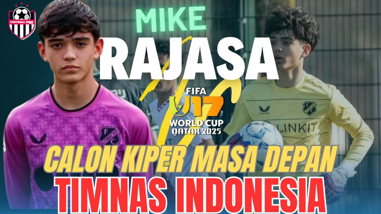 Profil Mike Rajasa, Kiper Akademi Utrecht yang Gabung Timnas Indonesia ...