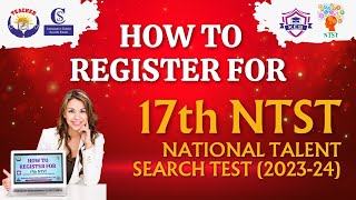 How to Register for 17th National Talent Search Test NTST 2023 24 screenshot 5
