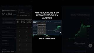 Why Aerodrome is up 🤩 Aero Crypto Token Analysis