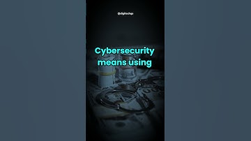 What Is Cybersecurity? Explained in 60 Seconds  #shortvideos #cybersecurity  #facts