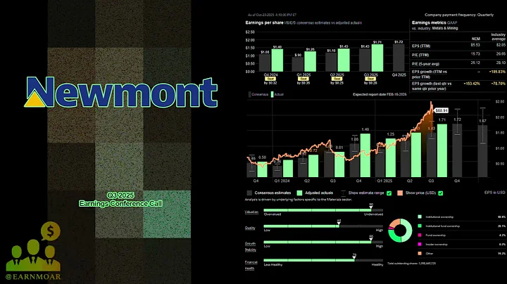 $NEM Newmont Q3 2025 Earnings Conference Call
