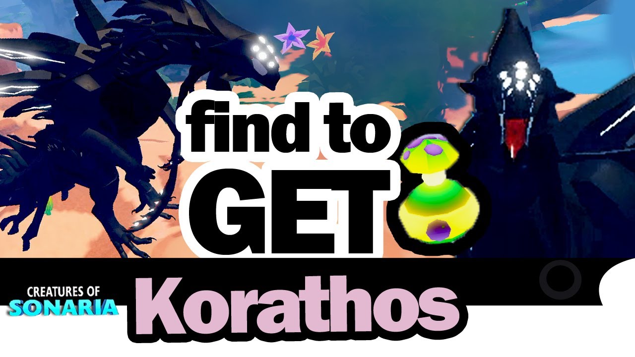 Korathos soon to be coming to creatures of sonaria! This is going to