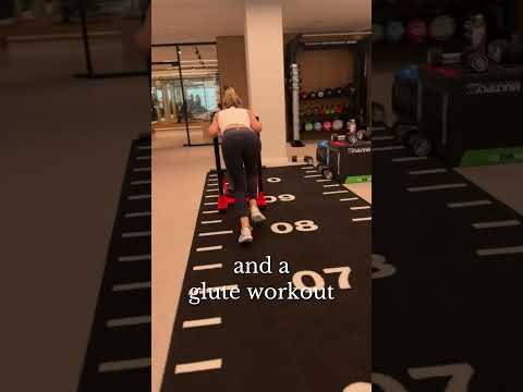 Pushing a load and torching your glutes in the process