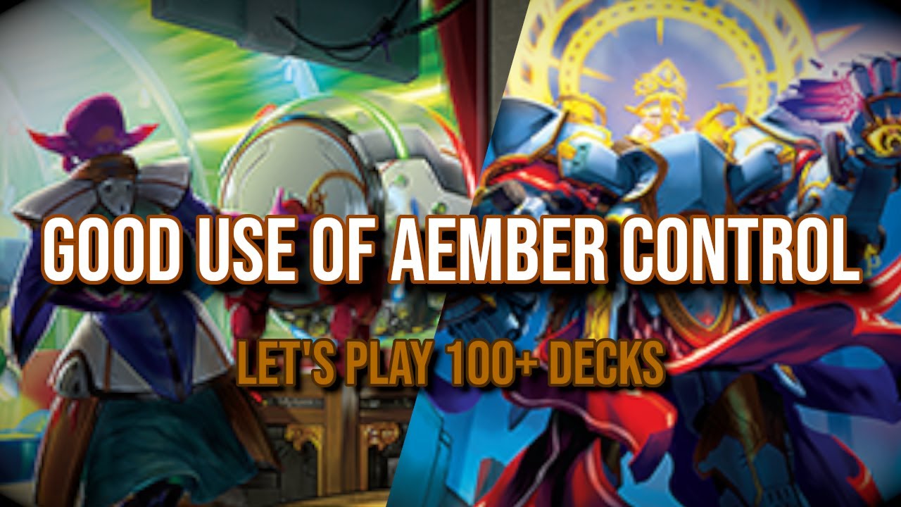 Controlling Aember The RIGHT Way! | Keyforge Gameplay - YouTube