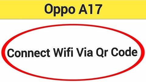 How to connect WiFi via QR code,Oppo A79 5G me Bina password ke Wi Fi connect kaise karen