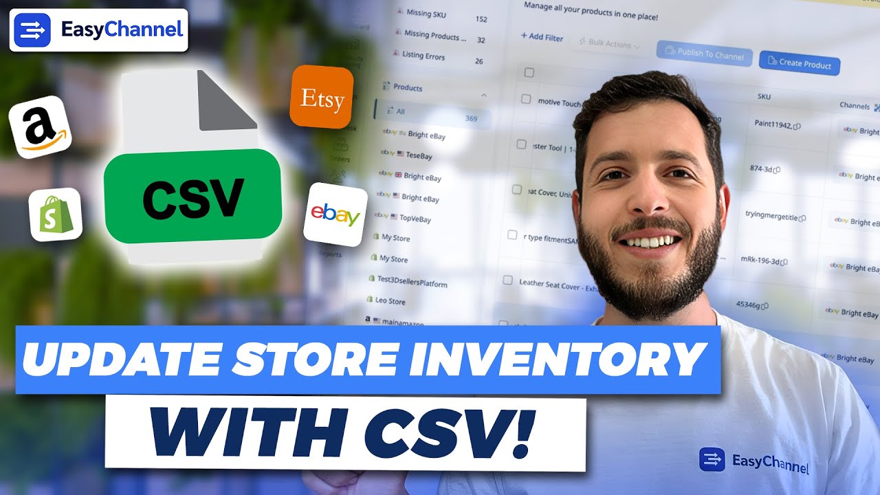 How to Bulk Update Product Inventory Stock with CSV - The FASTEST Way ...