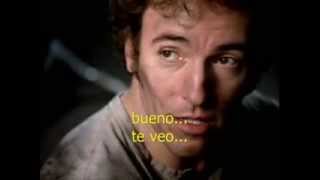 Bruce Springsteen  I&#39;m on fire subtitulada en español, completa.