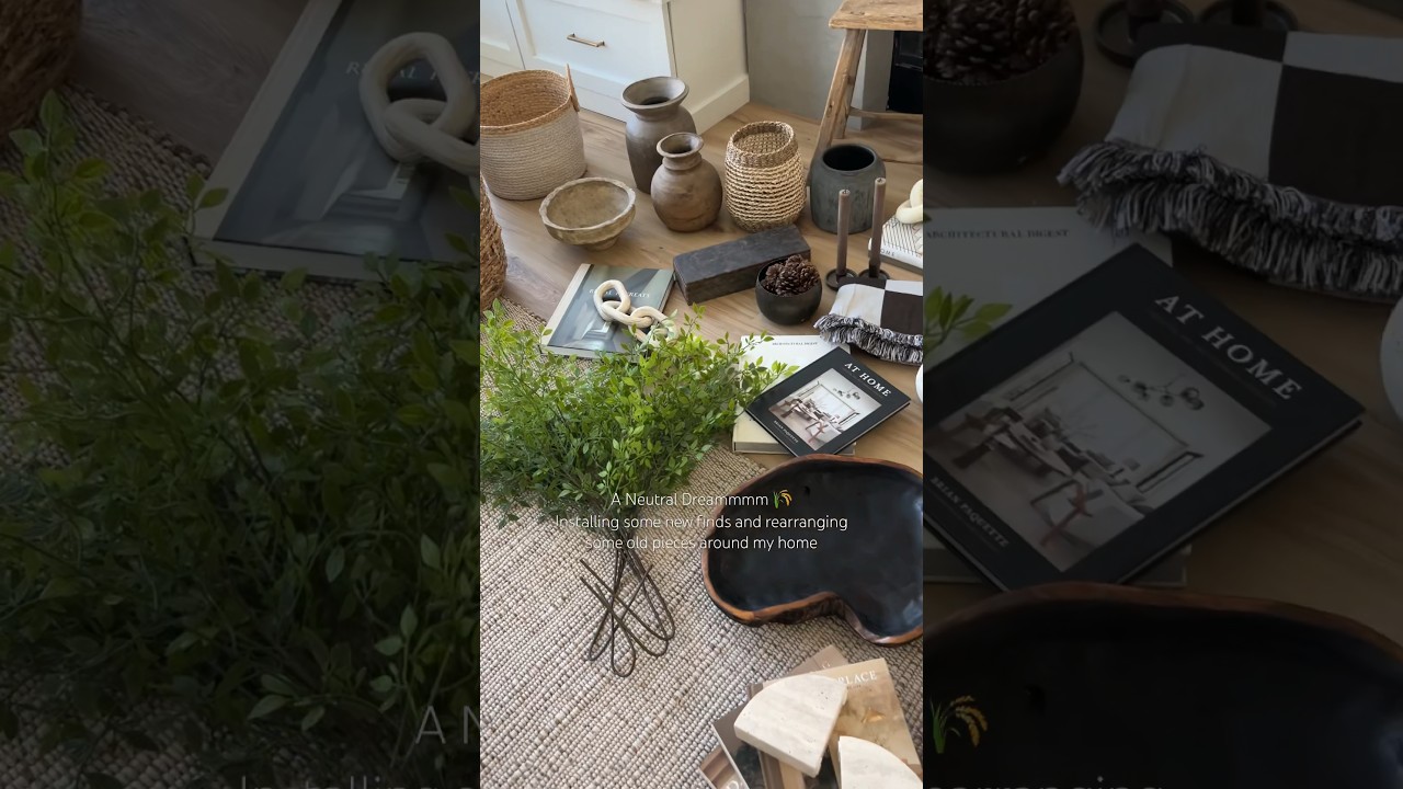 Organic Modern Home Decor  