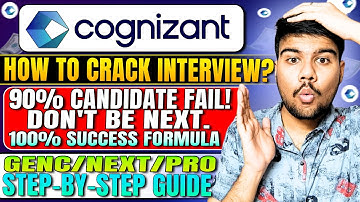 🔥 How To Crack Cognizant GenC/Pro/Next Interview |100% Success Strategy!