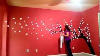 wall decal installation