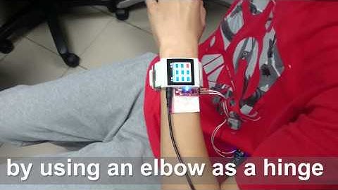 One-handed Input through Rotational Motion for Smartwatches, IJHCI