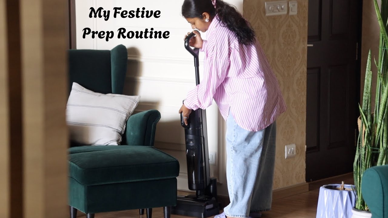 Моя праздничная подготовка — пылесос Ft. Dreame H12 Dual Wet & Dry