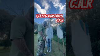 4 disparos en 1.70s 💥 CAR Guardia Alta vs Extendida.-