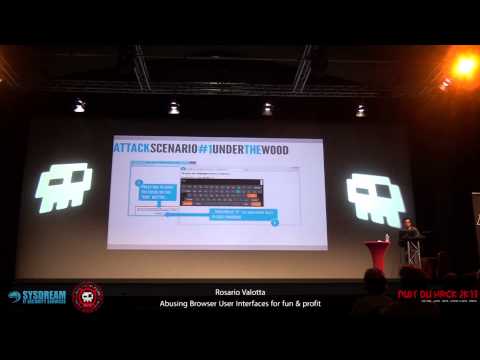 Rosario VALOTTA - Abusing browser user interfaces for fun & profit [EN]