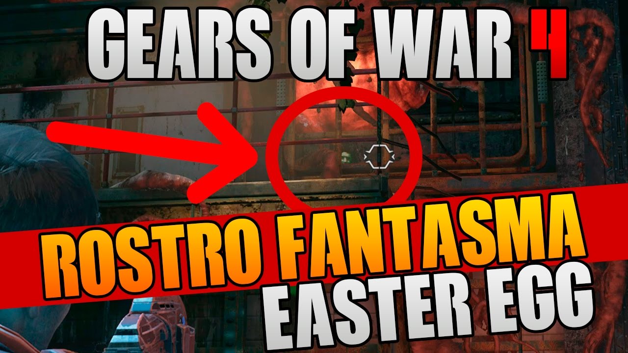 NUEVO EASTER EGG ENCONTRADO!! ROSTRO FANTASMA | GEARS OF WAR 4
