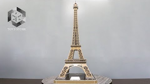 CubicFun MC091h Eiffel Tower Puzzle 3D Puzzle | CubicFun 3D Puzzle