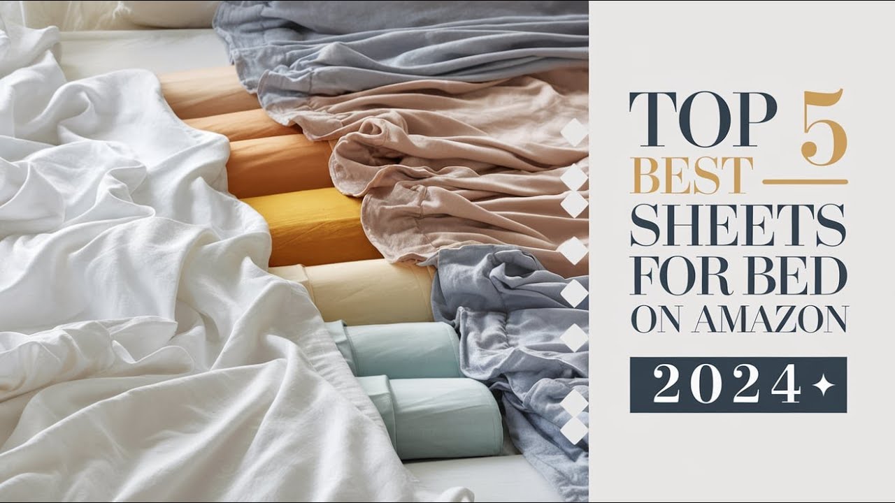 Top 5 best sheets for bed On Amazon Reviews - YouTube