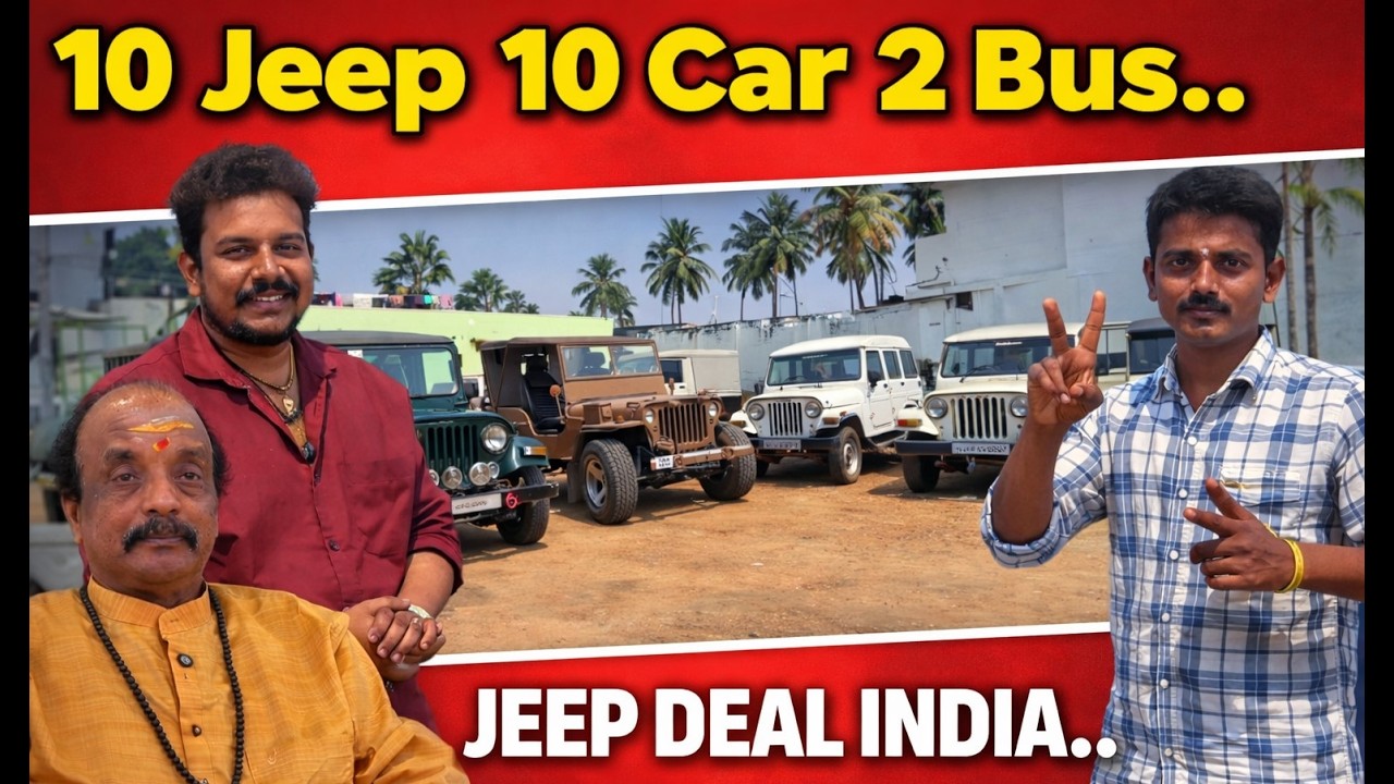 💥 10 джипов, 10 легковых автомобилей, 2 автобуса в одном месте 💥 Сделка на джип за 100 000 рупий ...