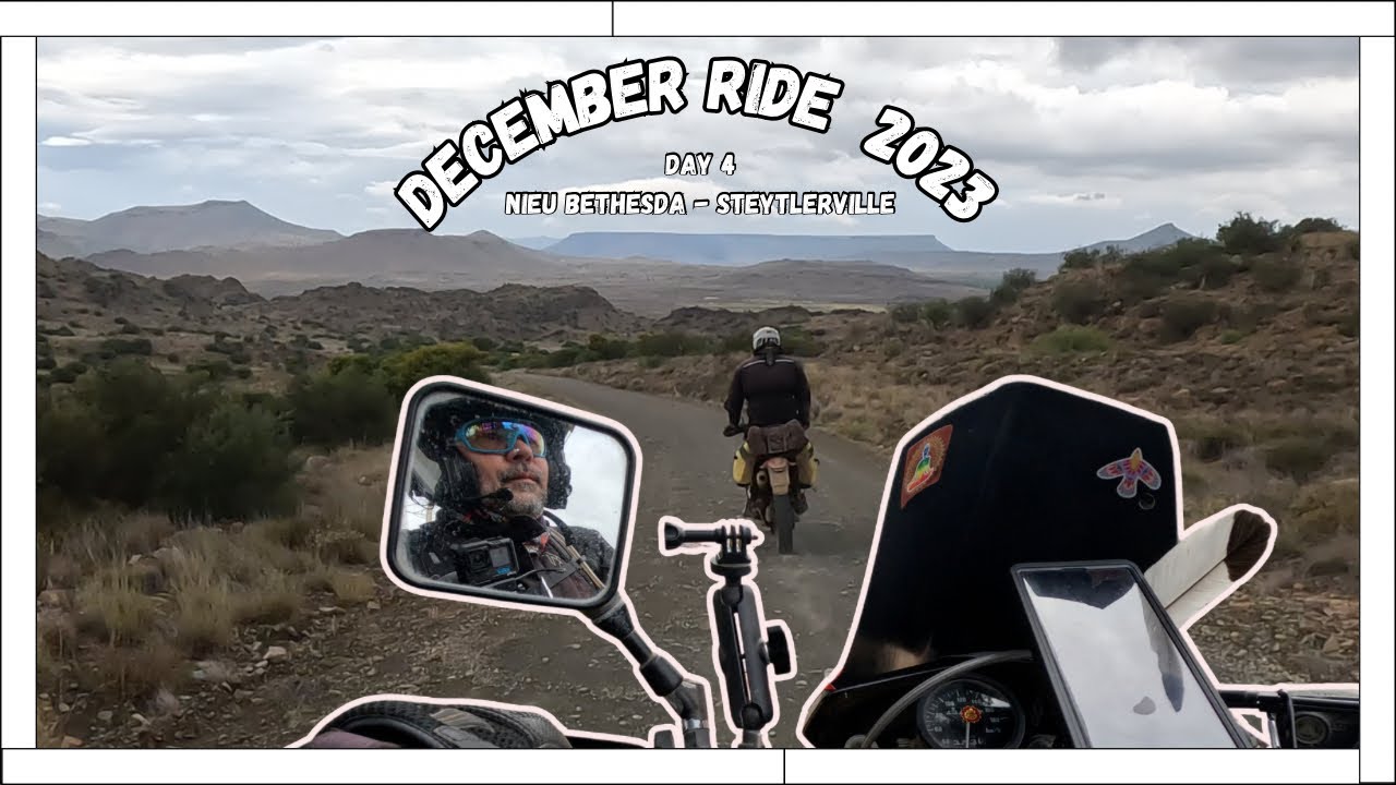 Adventure motorcycle trip South Africa , Day 4 Nieu Bethesda to Steytlerville