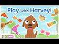 Hang Out with Harvey! | Sago Mini World | Play Along Videos for Kids