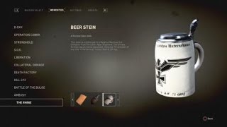 Call of Duty®: WWII SHOWCASING ALL COLLECTABLE MEMENTOS in campaign