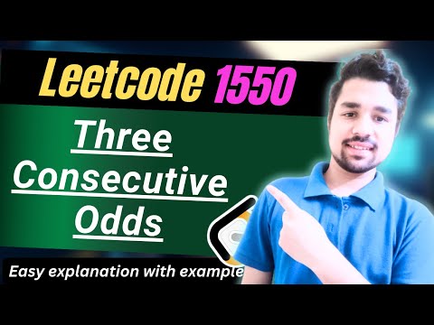Three Consecutive Odds